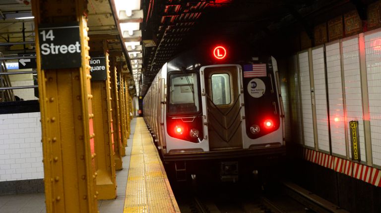 L train service restored between Manhattan and Brooklyn after rush hour disruption: MTA 2 The L train was suspended between Manhattan and Brooklyn for about 45 minutes, the MTA said Thursday.