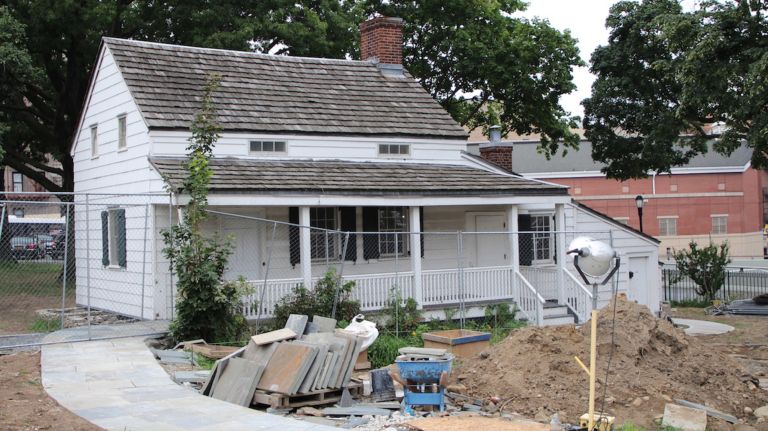 Edgar Allan Poe Cottage in the Bronx is getting an extra $450G in upgrades 2 The Edgar Allen Poe Cottage is getting a new roof and exterior upgrades thanks to a $450,000 budget allocation from Bronx Borough President Ruben Diaz Jr.