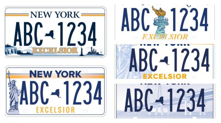 You Choose New York S New License Plate Design Amnewyork