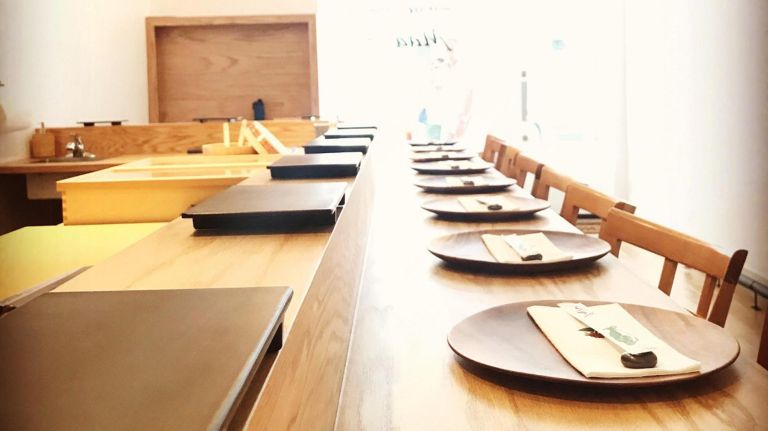 Paloma at Hotel Hendricks launches and more NYC restaurant openings 6 Omakase Room by Maaser strives for fresh ingredients in their sushi tasting menu, important fish straight from Tokyo to do so.