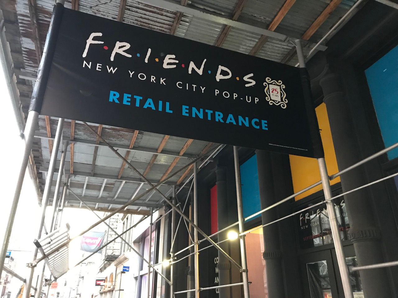'The One with the Huge Illegal Signs': Huge 'Friends' billboard in Soho gets city violation 2