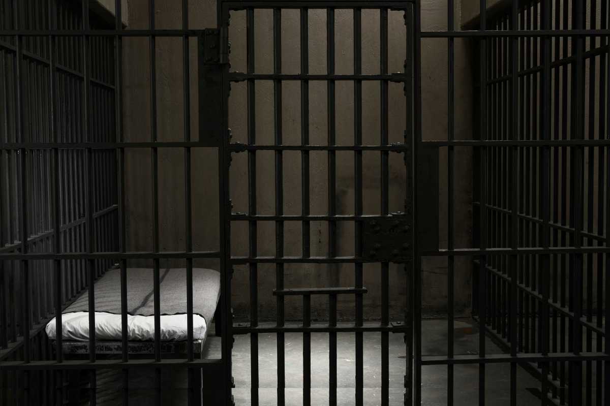 Empty prison cell
