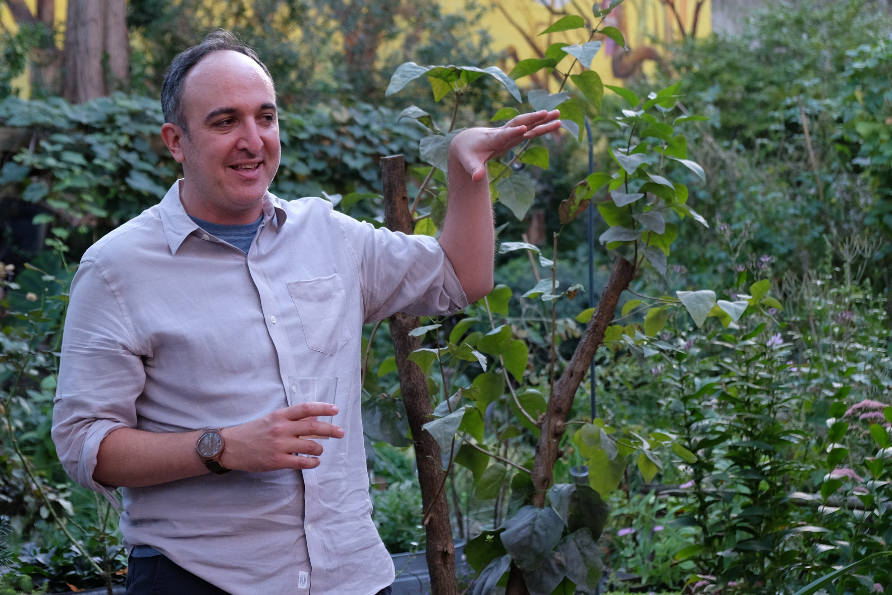 Supporters of two Lower East Side Community Gardens thank donors for keeping greenspaces thriving 1