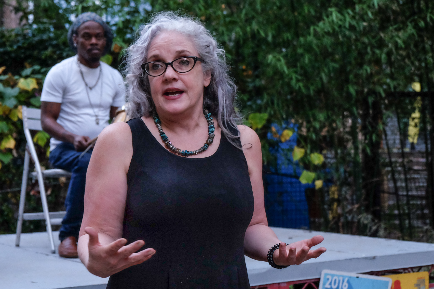 Supporters of two Lower East Side Community Gardens thank donors for keeping greenspaces thriving 7