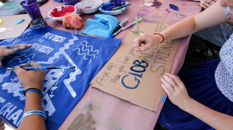 City&nbsp;teens may be the face of Friday's climate strike, but their goal is to bring out New Yorkers of all ages.