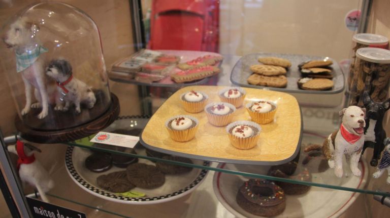 Want to dine with your dog? These NYC cafes welcome man's best friend 6 All dog treats at Boris & Horton, which are made by maison de pawZ, use human-grade ingredients.