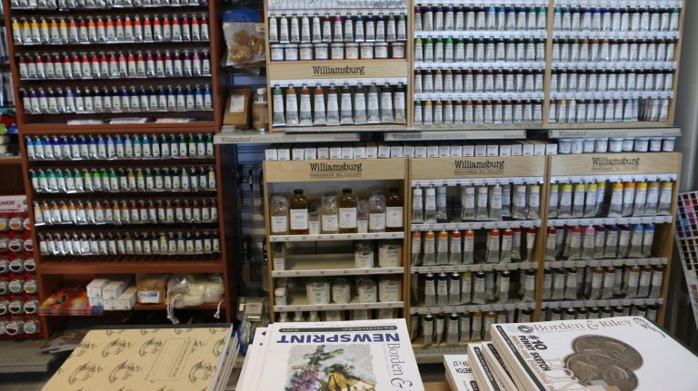 Soho Art Materials at 36 Gardner Ave. has a plethora of supplies.