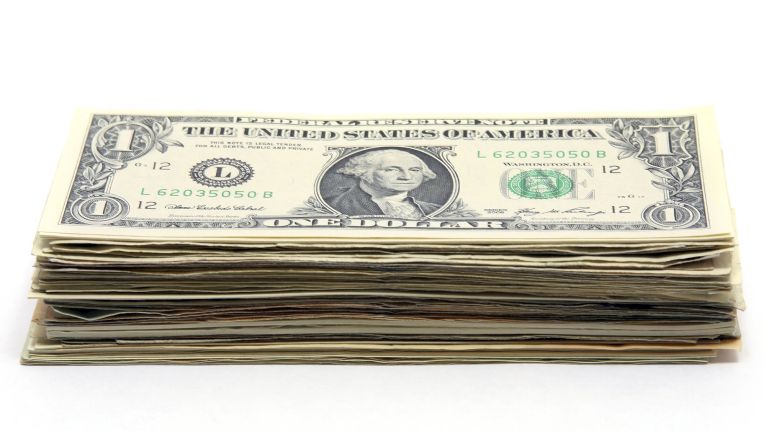 stack of money