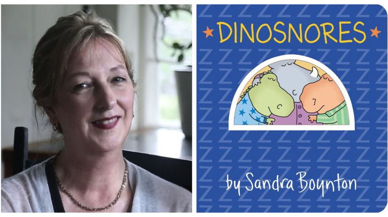 "Dinosnores" is Sandra Boynton's latest children's book.
