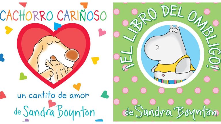 Sandra Boynton discusses 'Dinosnores' and translating her books to Spanish 3 Sandra Boynton titles newly released in Spanish.