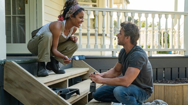 'Falling Inn Love' review: Netflix rom-com a predictable diversion 2 Christina Milian, left, and Adam Demos star in the rom-com "Falling Inn Love."
