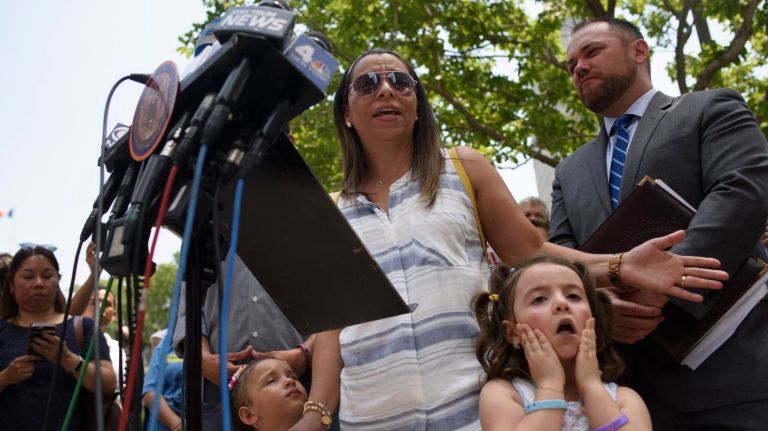 What's next for immigrant who was detained while delivering Italian food at Fort Hamilton last month. 