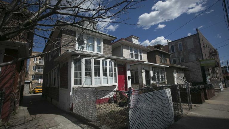 Homes near Brighton 7th St. & Neptune Ave. in Brighton Beach in Brooklyn on April 28, 2015. By Anthony Lanzilote