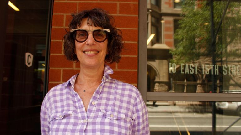 Renee Typaldos, 66, owns Greek steakhouse restaurant Merakia at 5 W. 21st St., in one of the buildings evacuated and sealed off due to a steam pipe explosion that rocked the Flatiron district on Thursday. 