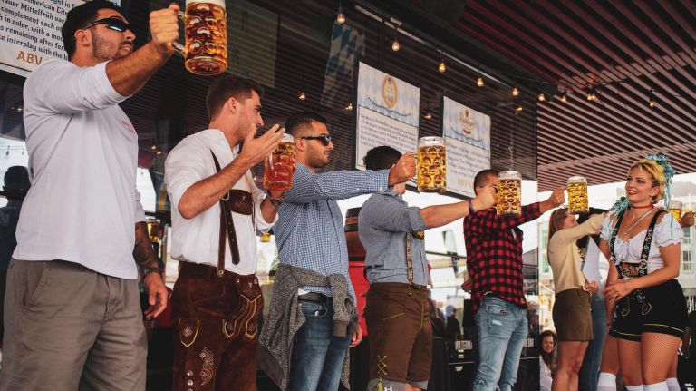 Watermark Bar will test how long you can hold your stein.