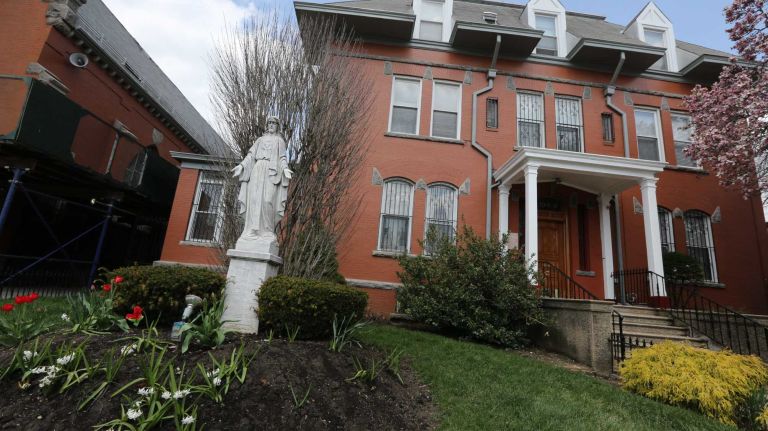 City Living: North Corona 37 The rectory of Our Lady of Sorrow church at 104-11 37th Ave. in North Corona, Queens, Tuesday, April 21, 2015.