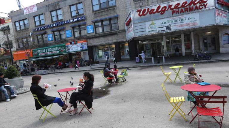 City Living: North Corona 44 Corona Plaza in North Corona, Queens, Tuesday, April 21, 2015.