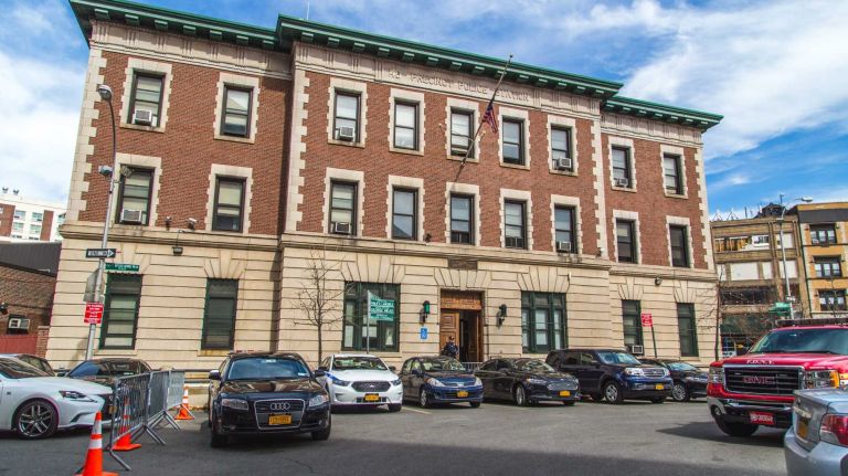 42nd Police Precinct in the Melrose neighborhood in the Bronx on April 15, 2015.