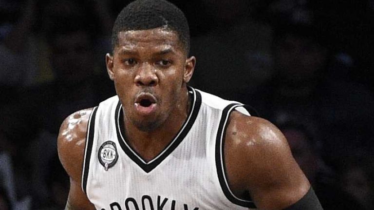 Joe Johnson 25 Brooklyn Nets forward Joe Johnson controls the ball against the Orlando Magic in the first half of an NBA game at Barclays Center on Sunday, Nov. 9, 2014.