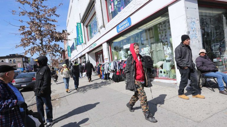 Knickerbocker Ave. at the corner or Himrod street in Bushwick.