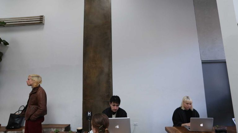 The AP cafe at 420 Troutman street in Bushwick.