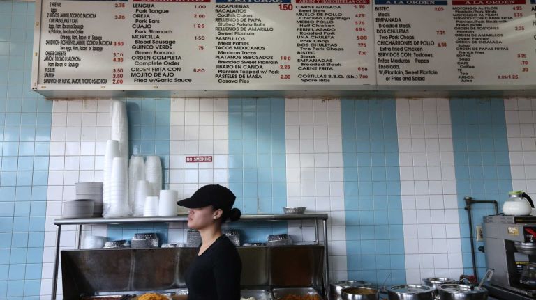 La Isla Cuchifrito at the corner of Knickerbocker and Myrtle in Bushwick.