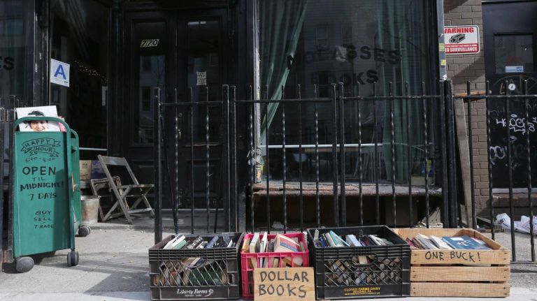 Molasses Books at 70 Hart street in Bushwick.