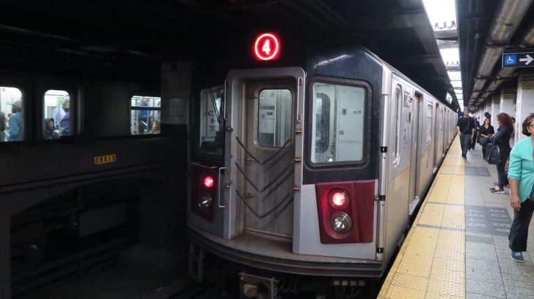 Woman with baby jumps in front of train at Bronx station, NYPD says 1 A woman with an infant jumped in front of a 4 train at the 149th Street-Grand Concourse station in the Bronx Wednesday, police said.