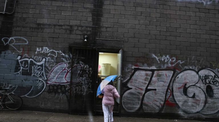 NYC graffiti images 23 Graffiti on Forsyth street near Henry in Chinatown, Wednesday, Nov., 26, 2014.