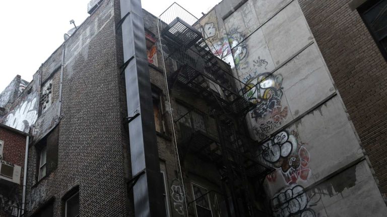 NYC graffiti images 26 Graffiti on Forsyth street near Henry in Chinatown, Wednesday, Nov., 26, 2014.