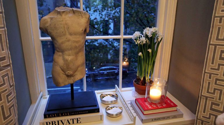 NY Holiday House Show 24 The Holiday House show house features designers like Kapito Muller Interiors, which created an office, Manhattan, Nov. 17, 2014.