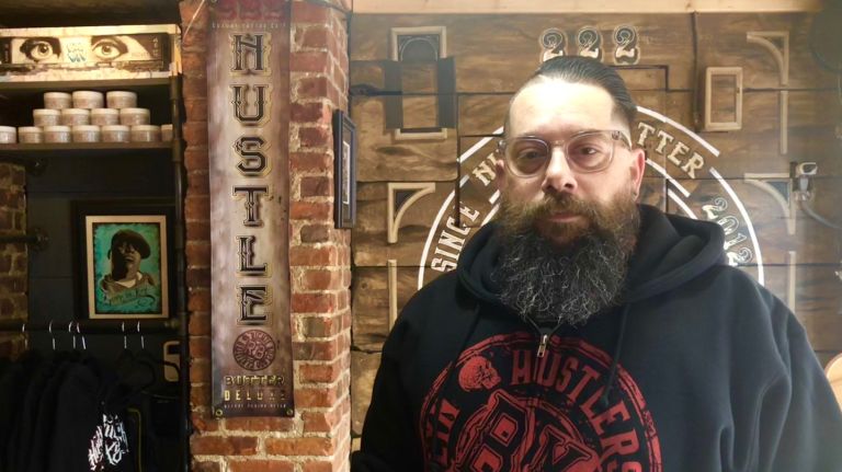 On set of the L train shutdown documentary, it’s all about the ‘money train’ 1 Richie Bulldog, owner of Hustlers Parlour in Williamsburg, was interviewed for the upcoming L train shutdown doc.