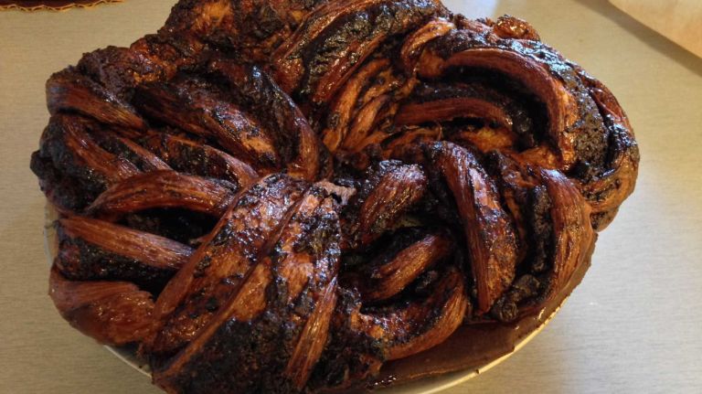 Babka and pie collide in baker Uri Scheft's unique creation. $35 ($49 online); preorder before Thanksgiving (bakery closed Thanksgiving day), 18 E. 16th St., 212-633-2253, breadsbakery.com.