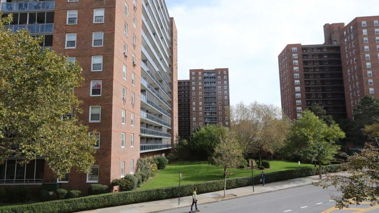 The Park City Estates building complex in Rego Park.