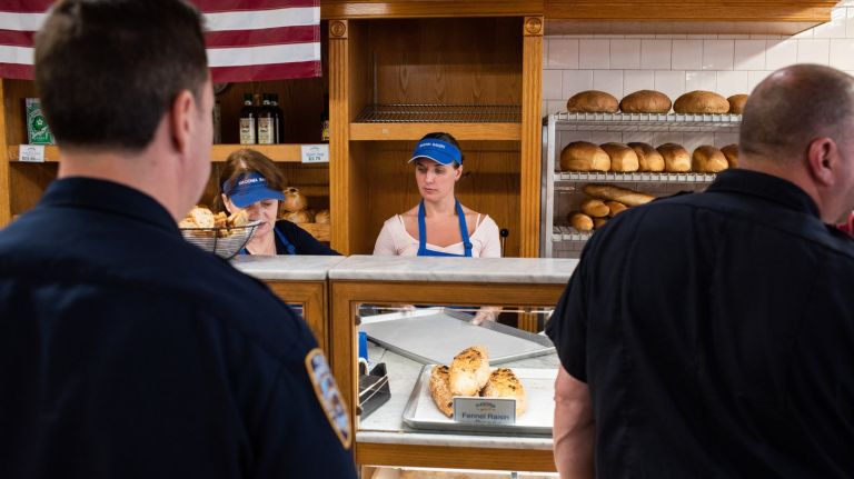 Madonia Bakery celebrates 100 years of family cooking on the Bronx’s Arthur Avenue 3 Mona Parubi (pictured center) has been with the bakery for 15 years.