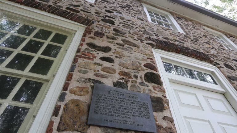 The Conference House in Conference House Park.