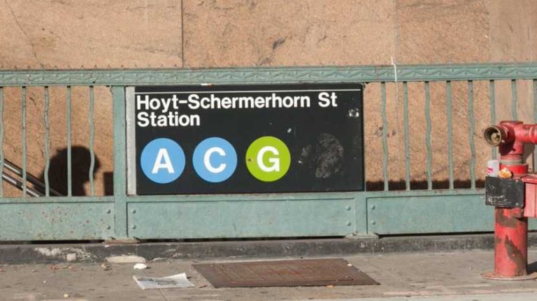 The Hoyt-Schermerhorn Subway Station in Downtown Brooklyn in Brooklyn on Sunday, Oct. 12, 2014.