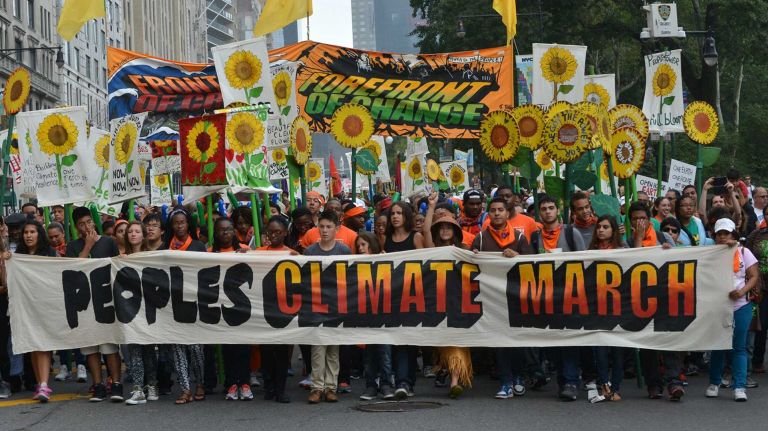 People's Climate March photos 3 The People's Climate March on Sept. 21, 2014.