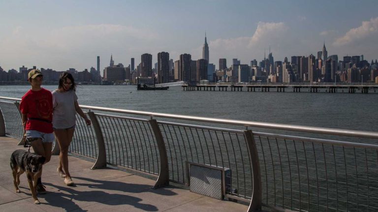 A walk through WNYC Transmitter Park in Greenpoint.