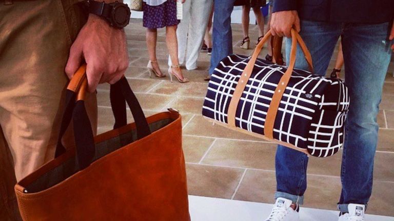 #Handbags? Try #manbags! @jackspadeny #nyfw #ndbags