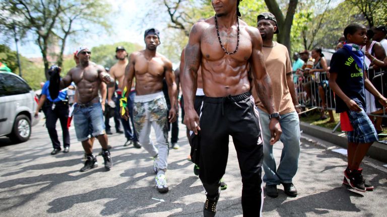 Scenes from the West Indian Day Parade on Monday, Sept. 1, 2014.
