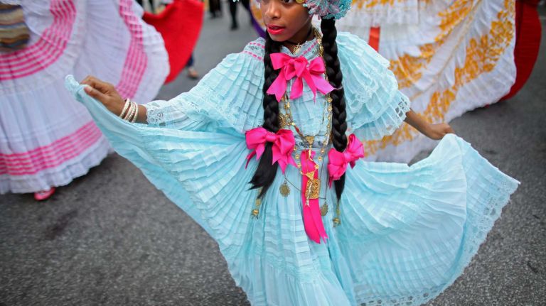 Scenes from the West Indian Day Parade on Monday, Sept. 1, 2014.
