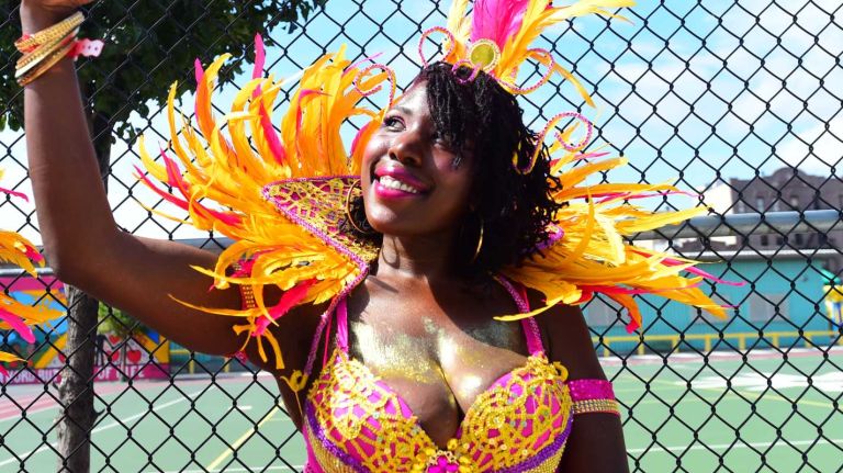 Scenes from the West Indian Day Parade on Monday, Sept. 1, 2014.