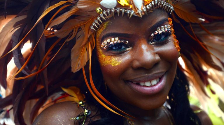 Scenes from the West Indian Day Parade on Monday, Sept. 1, 2014.
