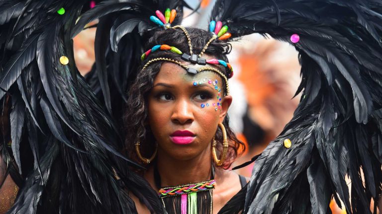 Scenes from the West Indian Day Parade on Monday, Sept. 1, 2014.