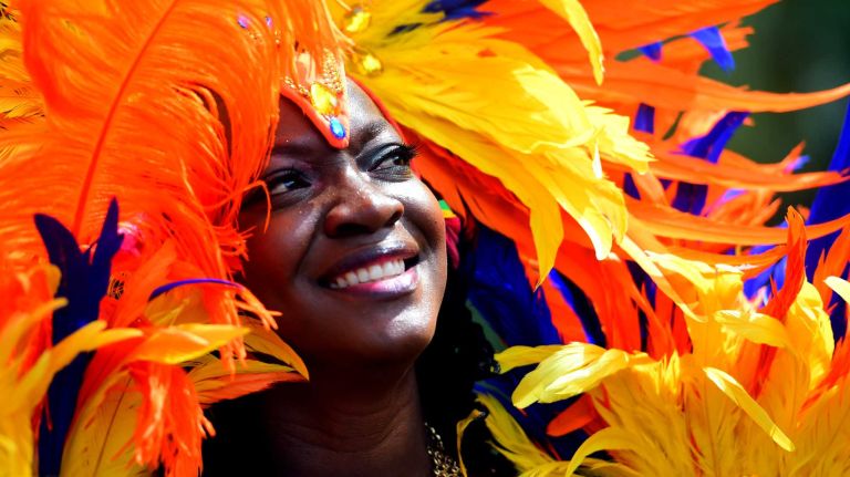 Scenes from the West Indian Day Parade on Monday, Sept. 1, 2014.
