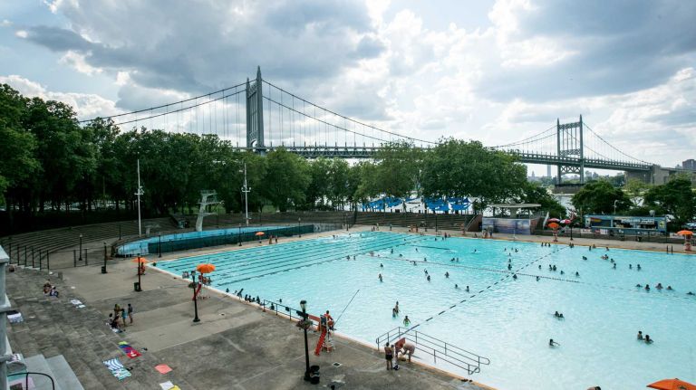 The Astoria Pool in Astoria Park on July 17, 2014.
