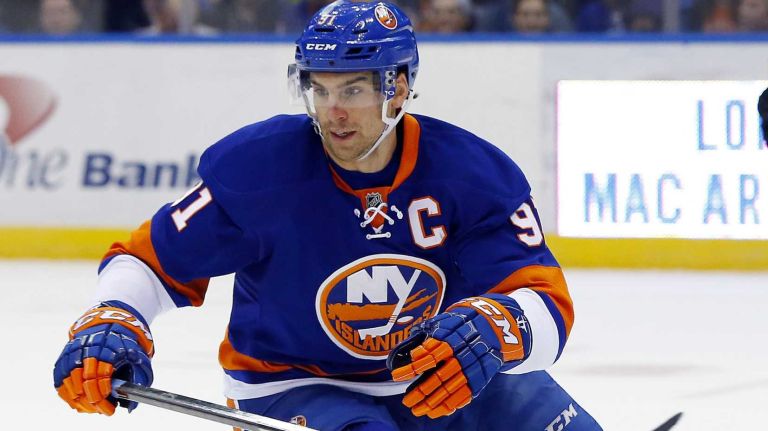 Although he'll toil at Nassau Coliseum for one more season, Tavares will turn 25 just before the Islanders make their Brooklyn debut in 2015. In 350 career games, the captain has racked up 136 goals -- including 23 game-winners -- and 179 assists. As a 22-year-old, Tavares was one of three finalists for the Hart Trophy during the lockout-shortened 2013 season. Although a knee injury in the Olympics cut the center's 2013-14 campaign short, he is expected to be 100% by training camp.