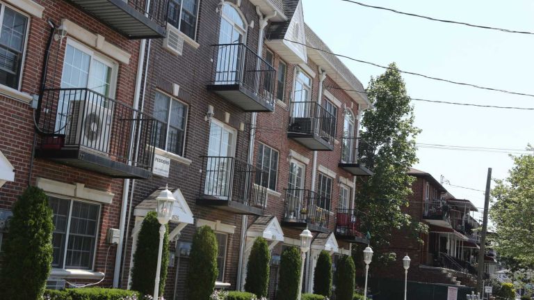 The Ocean Rock Condominiums at 9526 Schenck St. in Canarsie, Brooklyn, Friday July 11, 2014.