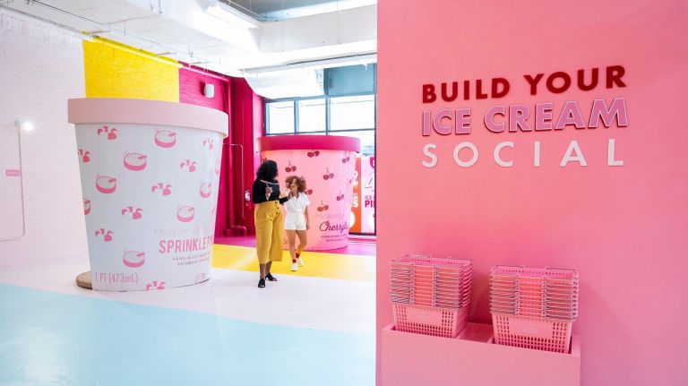 The Museum of Ice Cream's Pint Shop opens to the public in Manhattan on June 6.
